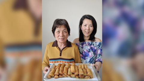 Lisa Lin, right, pictured with her mom, affectionately called "Mama Lin" in videos and social media content with Lisa.