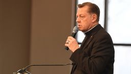 Michael Louis Pfleger speaks onstage at 2017 The Martin Luther King, Jr. Annual Commemorative Service at Ebenezer Baptist Church on January 16, 2017 in Atlanta, Georgia. 