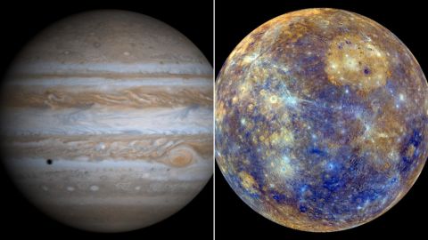 The best time to view the Jupiter-Mercury conjunction is early Friday morning in the Southern Hemisphere.
