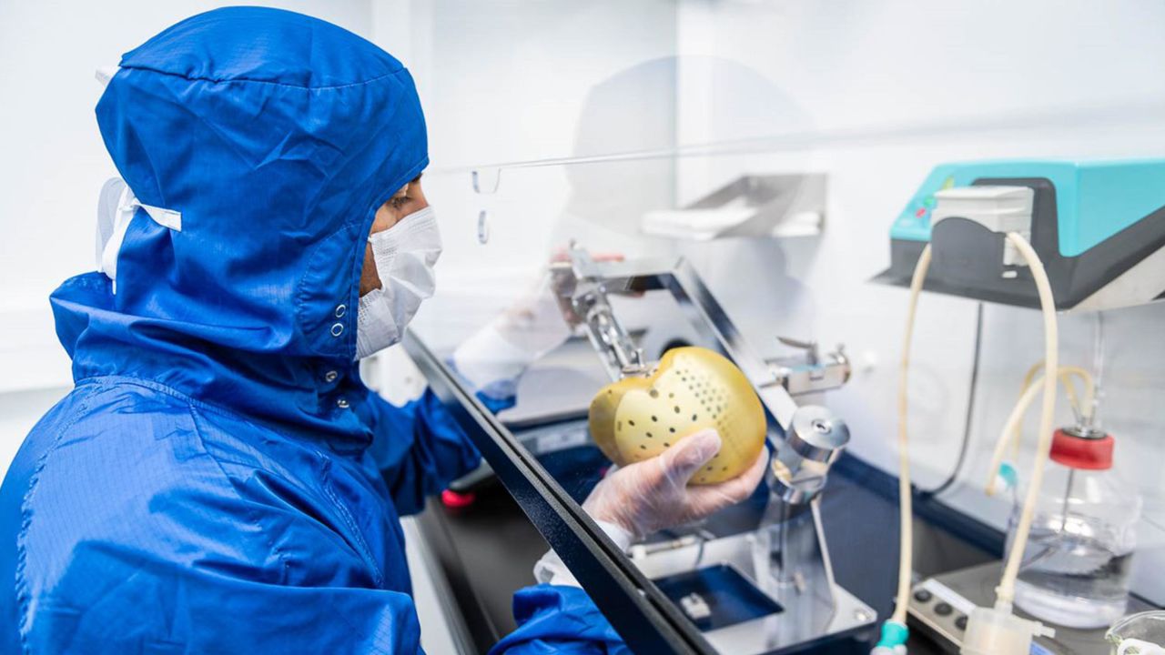 French company Carmat has developed a "total artificial heart."