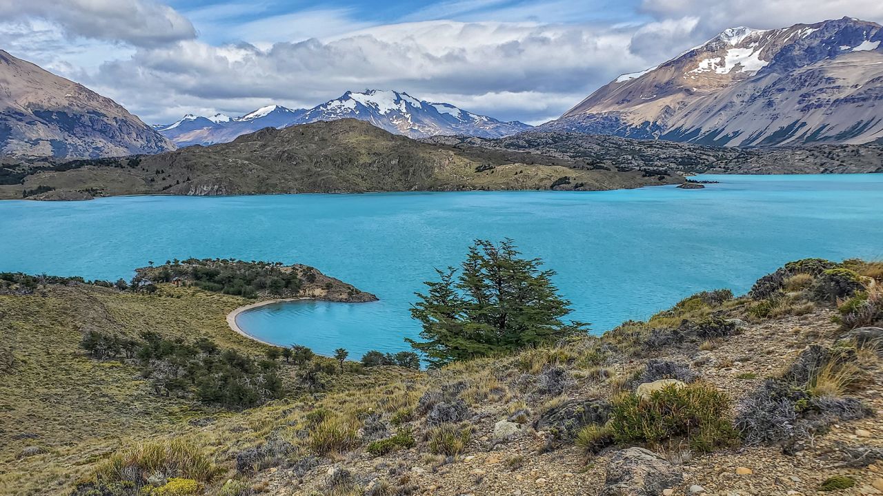 Perito Moreno National Park protects more than 313,400 acres.