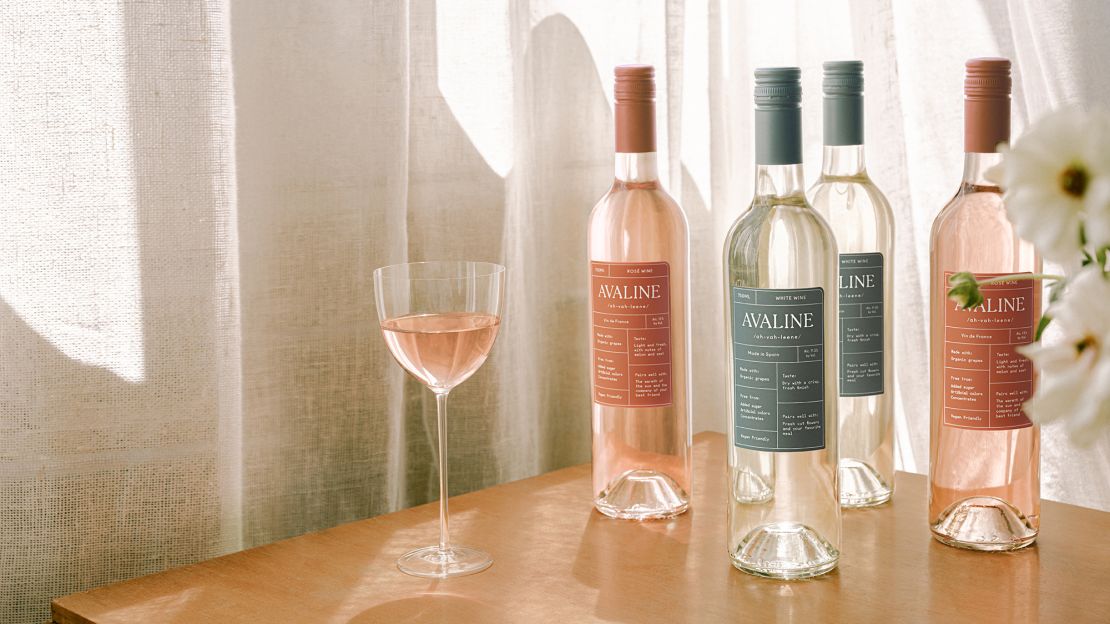 Avaline sells four wines, including a white and rosé.