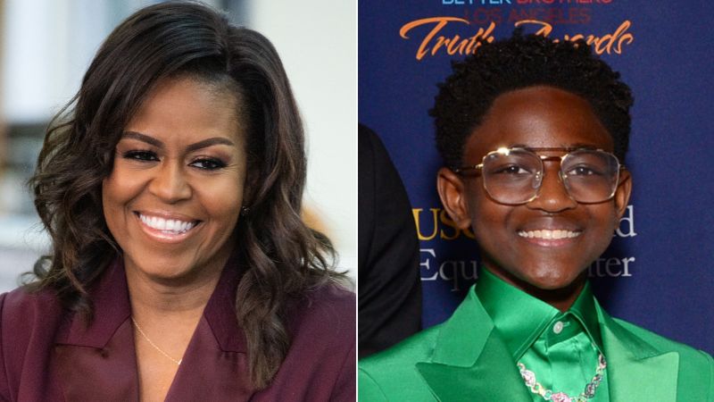 Michelle Obama has a moving conversation with Dwyane Wade s