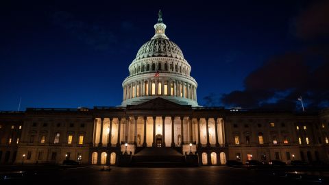 The U.S. Capitol, which saw boosted security, after officials warned of an attack plot by extremists, two months after supporters of former president Donald Trump stormed the Capitol building.