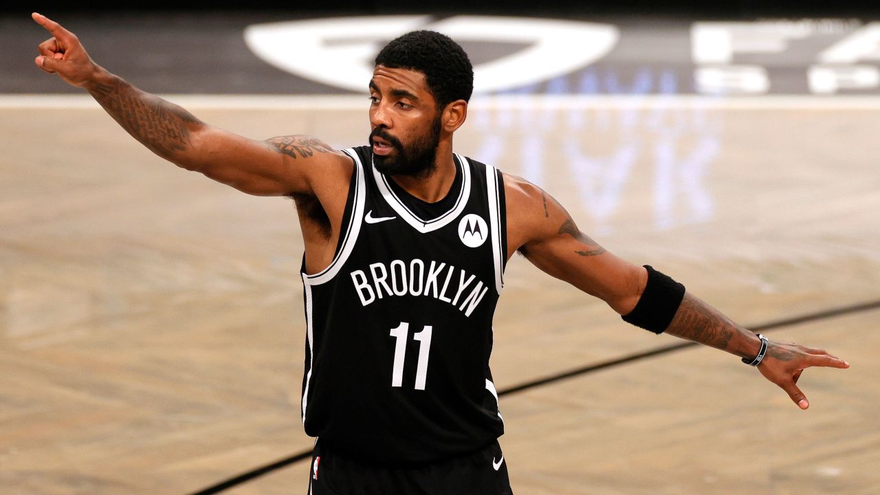 Kyrie Irving Brooklyn Nets 2021 Statement Edition NBA Jersey