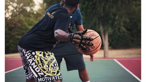 Powerhandz Anti-Grip Basketball Weighted Training Gloves