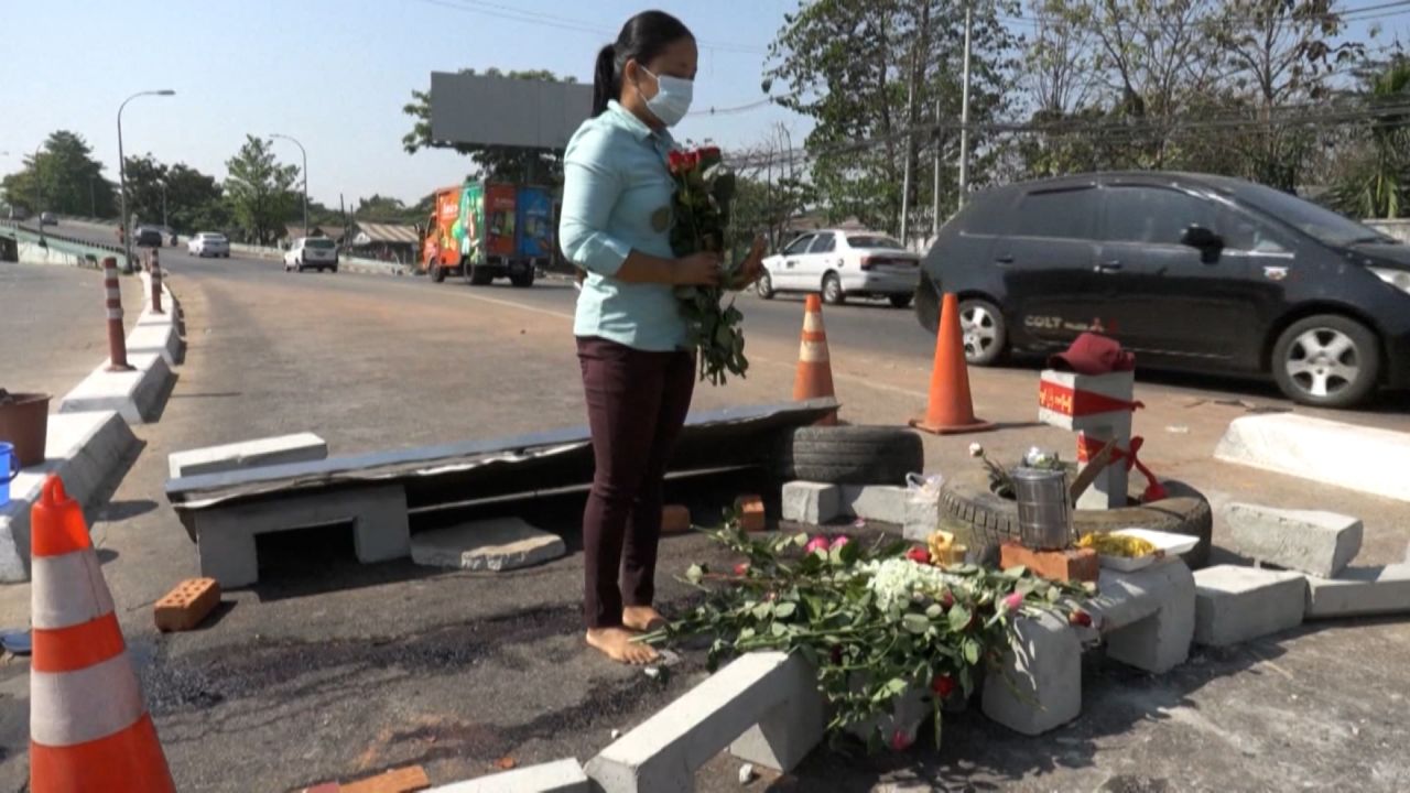 screenshot myanmar funeral on streets