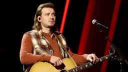 NASHVILLE, TENNESSEE: (FOR EDITORIAL USE ONLY) Morgan Wallen performs onstage at Nashville's Music City Center for "The 54th Annual CMA Awards" broadcast on Wednesday, November 11, 2020 in Nashville, Tennessee.  (Photo by Terry Wyatt/Getty Images for CMA)