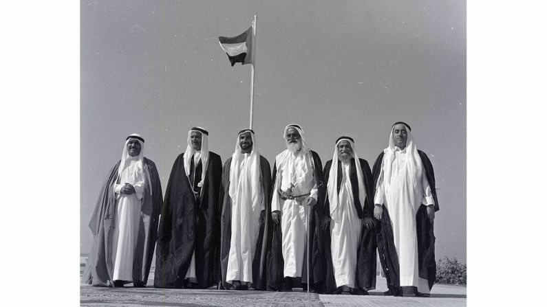 <strong>Defining moment: </strong>Shukla's most famous shot is of the sheikhs from the founding emirates of the UAE on the day the country was formed in December 1971. 
