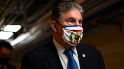 Mandatory Credit: Photo by Kent Nishimura/Los Angeles Times/Shutterstock (11788064b)Sen. Joe Manchin (D-WV) walks on the senate side of the Capitol Building on Friday, March 5, 2021 in Washington, DC. The Senate finally took up the $1.9 trillion Covid relief package and continues to debate it, with infighting within the Senate Democrat ranks over unemployment benefits threatens to hinder progress. (Kent Nishimura / Los Angeles Times)Senate continues work on COVID-19 Relief Bill, Capitol Hill, Washington, Dc, United States - 05 Mar 2021