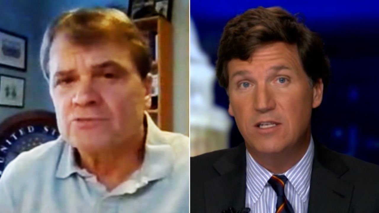 Lawmaker fires back at Tucker Carlson's QAnon spin