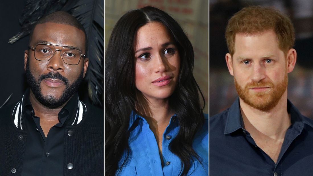Tyler Perry, Meghan Markle and Prince Harry