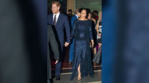 Prince Harry, Duke of Sussex and Meghan, Duchess of Sussex attend the Cirque du Soleil Premiere Of "TOTEM" at Royal Albert Hall on January 16, 2019 in London, England. 