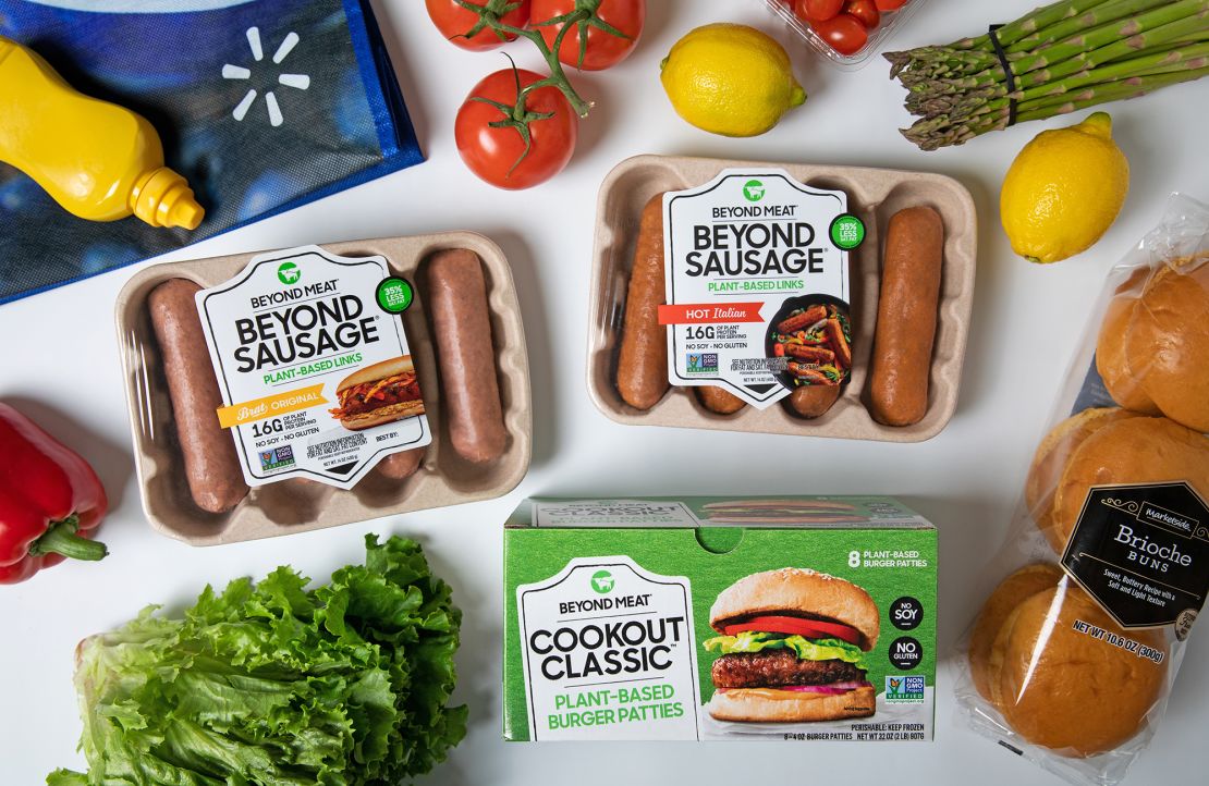 More Beyond Meat products will be available at Walmart this week. 