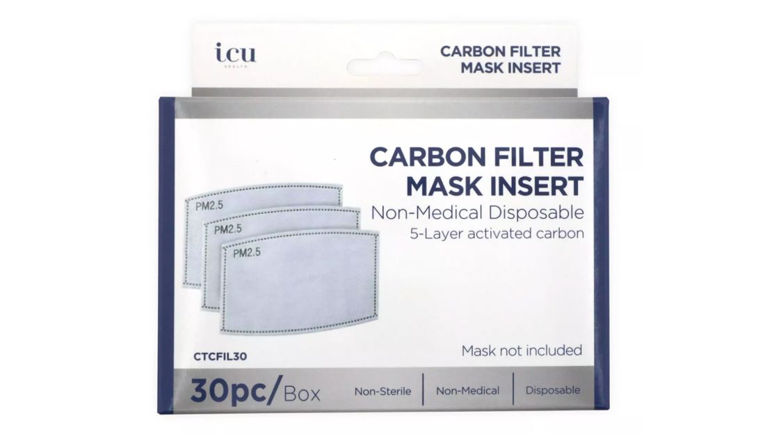 ICU Health Carbon Filter Face Mask Insert