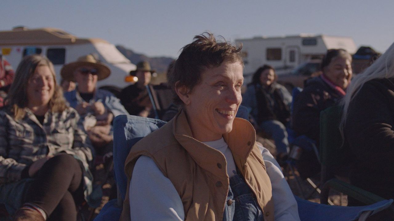 Frances McDormand stars in "Nomadland" (2020), directed by Chloé Zhao