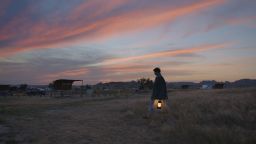 A still from "Nomadland." Its style has been compared to that of US director Terence Malick. "I welcome the Malick comparison, as long as it's not talking in aesthetics," says Richards. "I don't see Malick's films as an aesthetic; it's a language of cinema." 