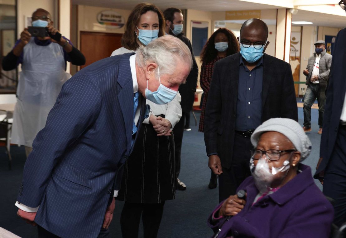 Prince Charles' appearance at the London vaccination center shows the royals are not changing their schedules in the wake of the interview, CNN Royal Correspondent Max Foster said.
