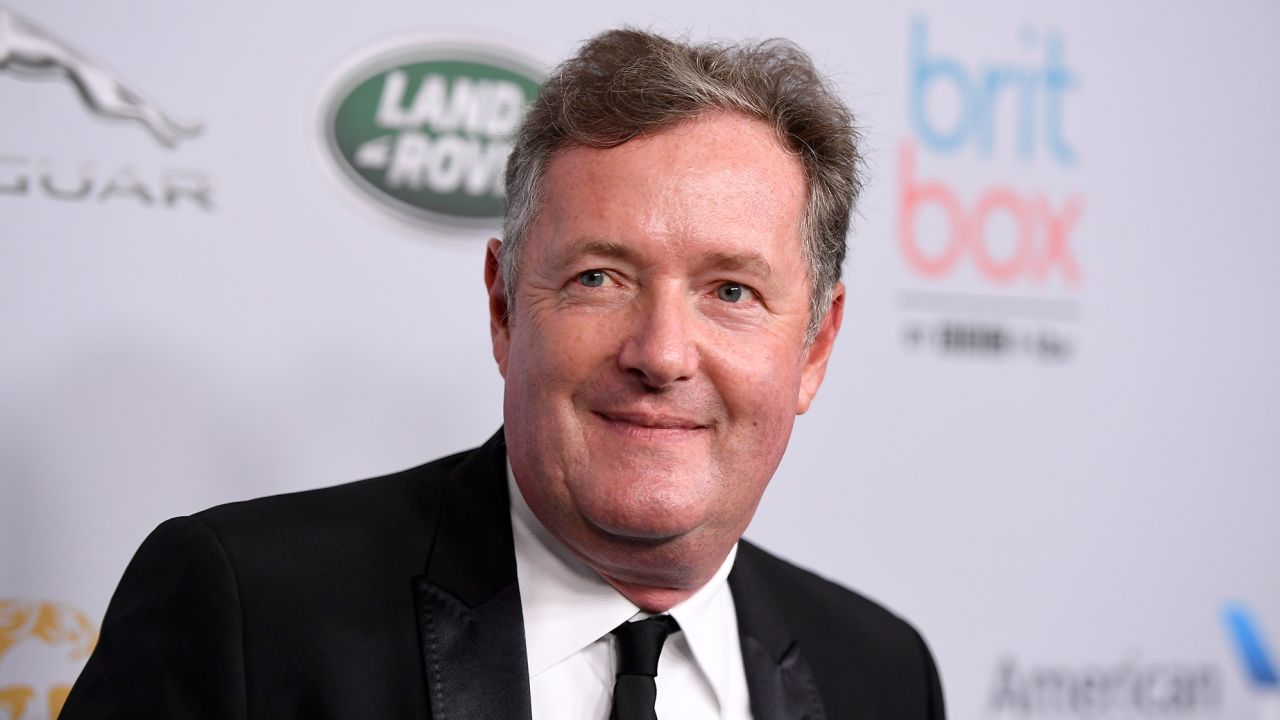 British TV host Piers Morgan, pictured here in October 2019, said he didn't believe Meghan's version of events.