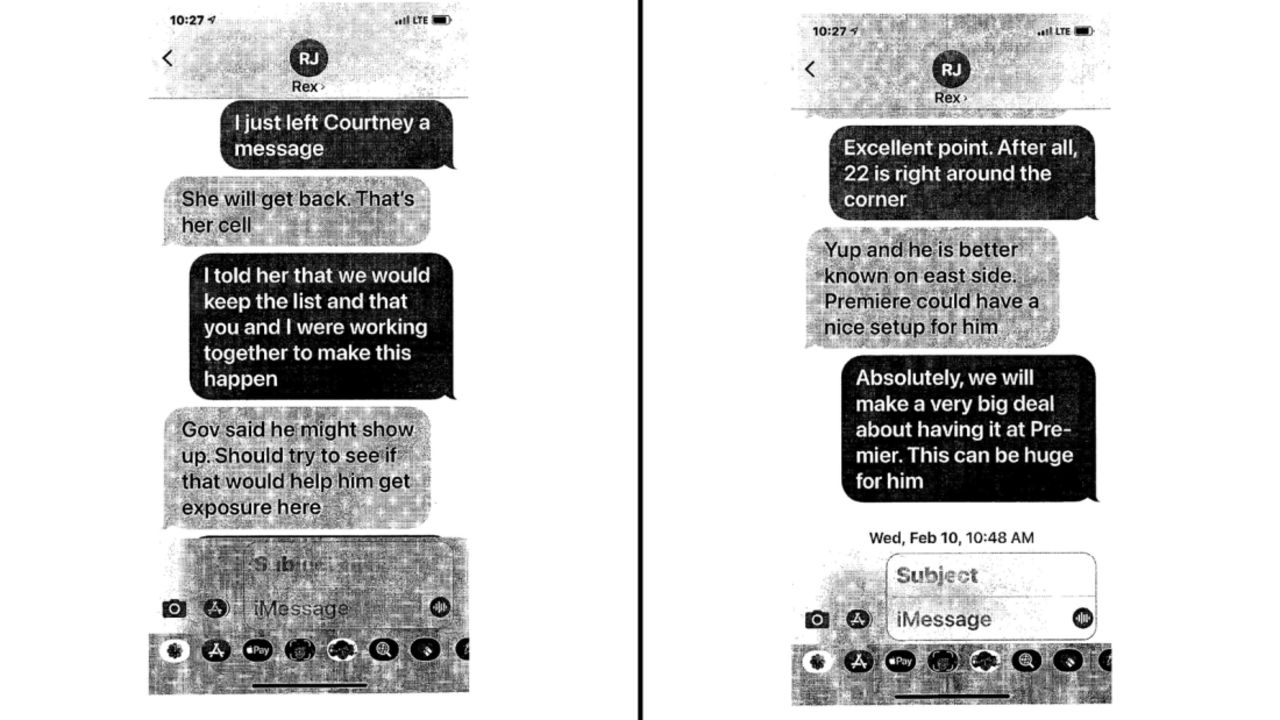 texts vanessa baugh rex jensen