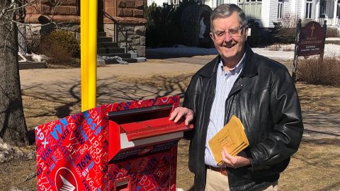 Hugh Brittain saved his former students' unclaimed diaries for years because he couldn't bear to throw them away. Now he's tracking down the authors to return them.