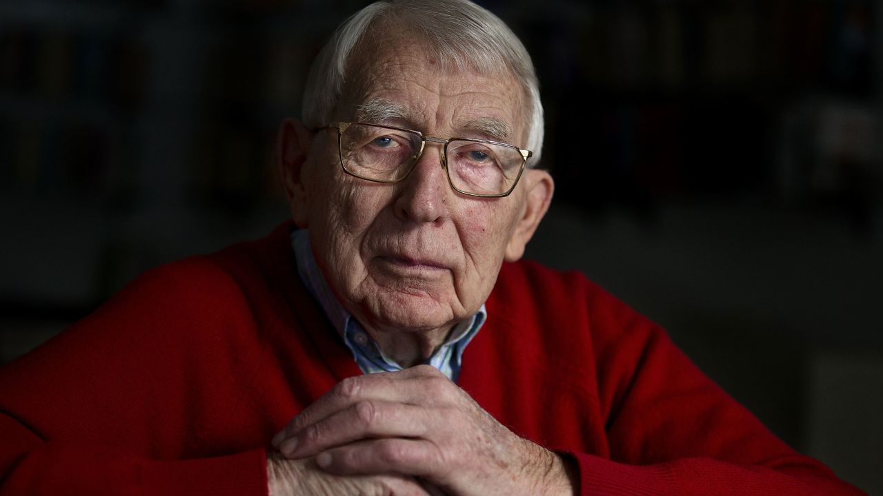 Lou Ottens, pictured in 2013, has died at the age of 94.
