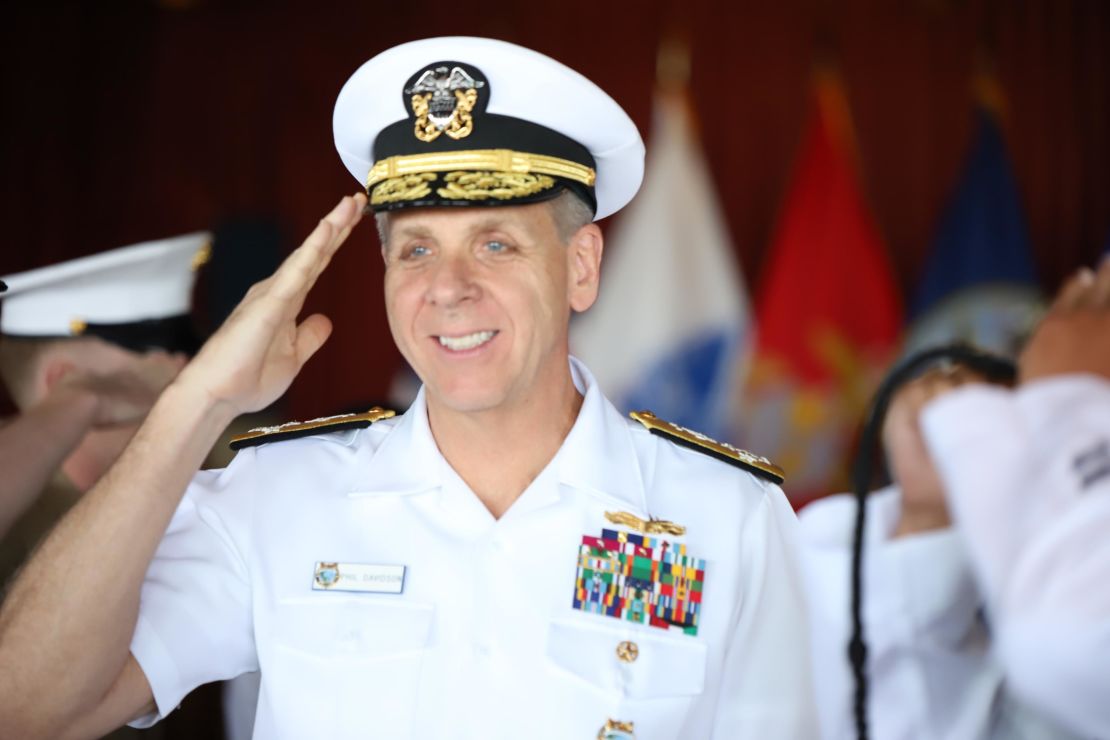 Adm. Philip Davidson, head of US Indo-Pacific Command