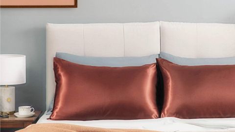 Bedsure Satin Pillowcase, 2-Pack