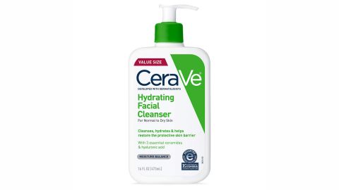 sleep CeraVe Hydrating Facial Cleanser