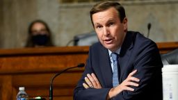 Sen. Chris Murphy (D-CT), speaks during a Senate Committee on Foreign Relations hearing on US Policy in the Middle East on Capitol Hill on September 24, 2020 in Washington, DC. 