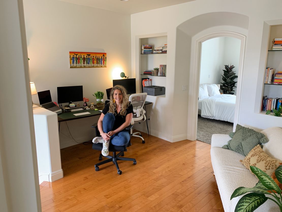 Nina Anziska was able to realize her dream of moving to Los Angeles after her company went fully remote.