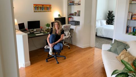 Nina Anziska was able to realize her dream of moving to Los Angeles after her company went fully remote.