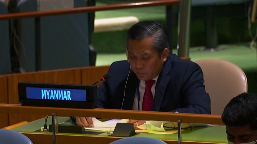 Kyaw Moe Tun UN amanpour