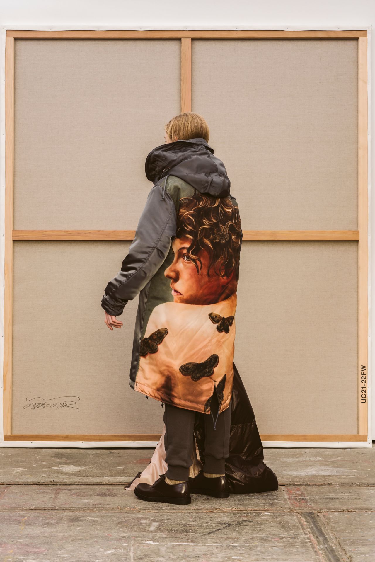 Japanese label Undercover printed larger-than-life replicas of oil paintings by Swedish artist Markus Åkesson onto their collection.