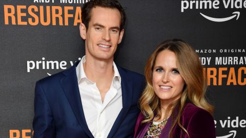 Andy Murray and Kim Sears attend the "Andy Murray: Resurfacing" world premiere in London on November 25, 2019.