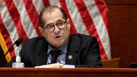 House Judiciary Committee Chairman Rep. Jerrold Nadler speaks during a hearing in June 2020 in Washington, DC.