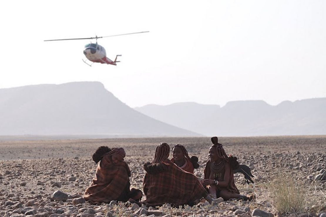 Airlift translocations enable researchers to relocate rhinos to hard-to-access areas, like Namibia's northern Kunene region.
