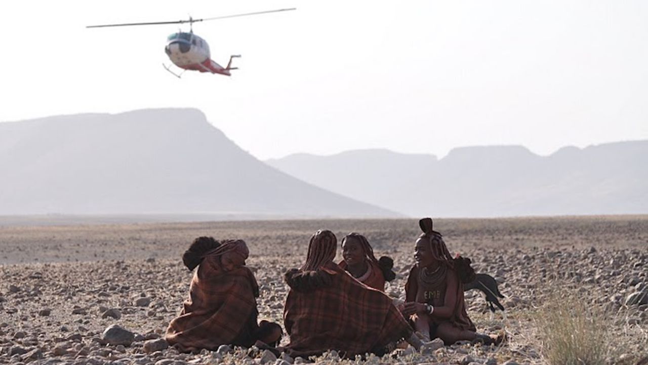 Airlift translocations enable researchers to relocate rhinos to hard-to-access areas, like Namibia's northern Kunene region.
