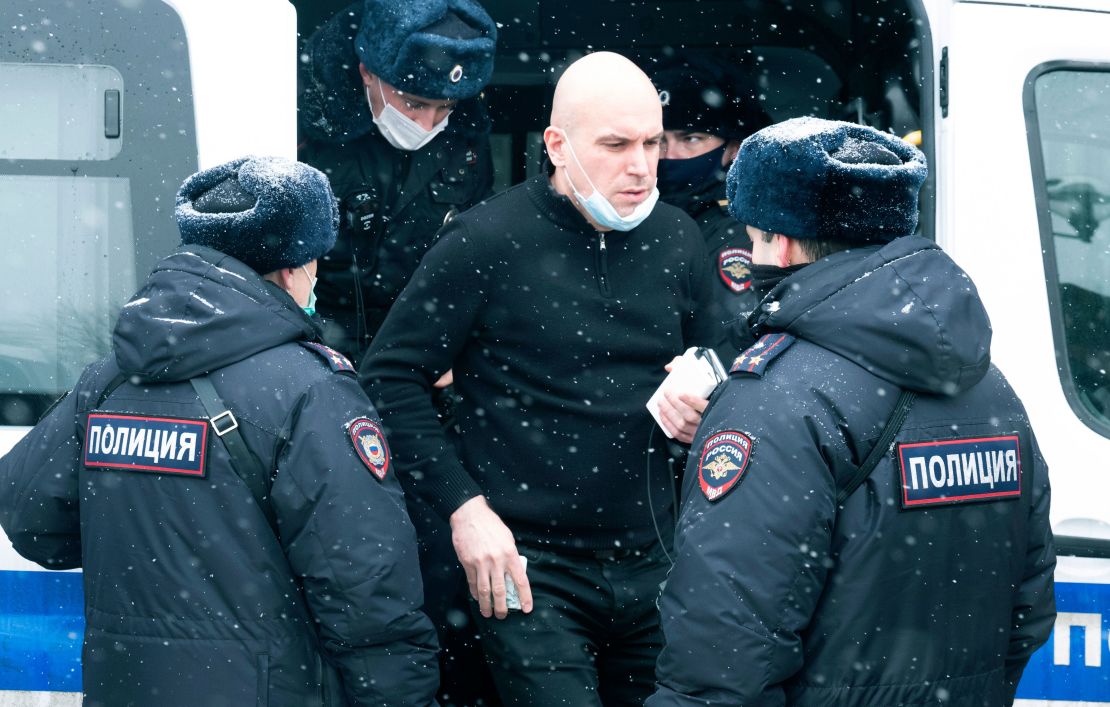 Police detained around 200 people who had participated in the forum on Saturday, citing a breach of Covid-19 protocols and "illegal actions."