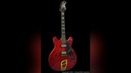RESTRICTED elvis presley hagstrom viking II guitar auction