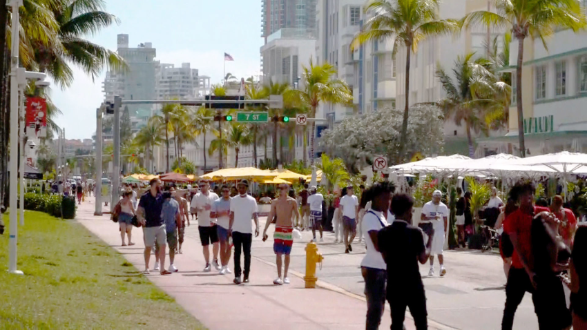 florida miami beach spring break crowd arrests pandemic chen nr vpx_00015625