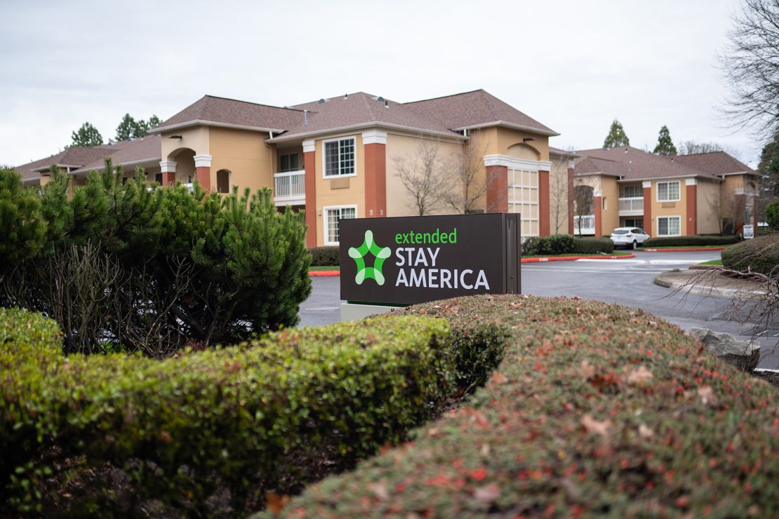 Extended Stay America has 650 hotels across the United States.