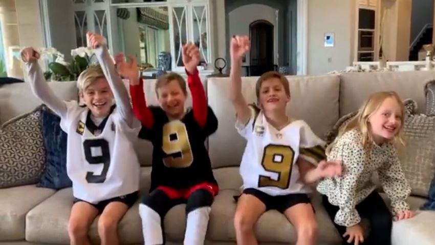 drew brees kids retirement