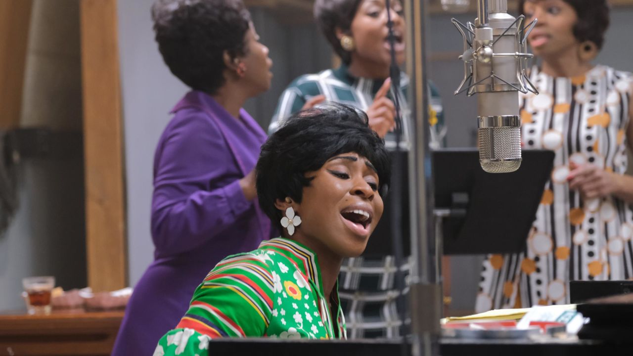 Cynthia Erivo (foreground) stars as Aretha Franklin in 'Genius: Aretha' from National Geographic (National Geographic/Richard DuCree).