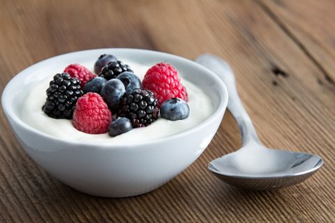 An evening ritual can include foods that help you get ready to rest. Consider yogurt topped with fresh mixed berries as an evening snack.