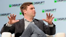 SAN FRANCISCO, CA - SEPTEMBER 06:  Rise of the Rest Seed Fund managing partner J.D. Vance speaks onstage during Day 2 of TechCrunch Disrupt SF 2018 at Moscone Center on September 6, 2018 in San Francisco, California.  (Photo by Steve Jennings/Getty Images for TechCrunch)