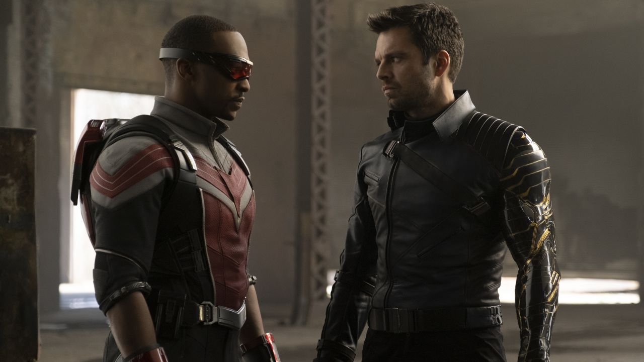 Anthony Mackie and Sebastian Stan in 'The Falcon and the Winter Soldier'