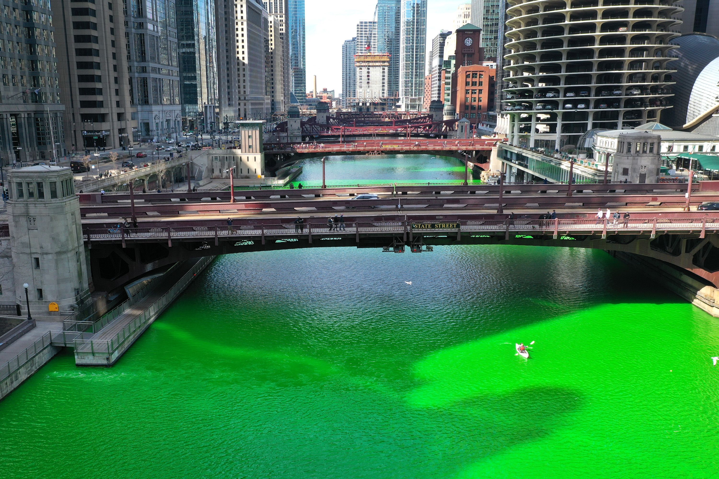 Watch: Chicago River Turns Green for St. Patrick's Day. Know The