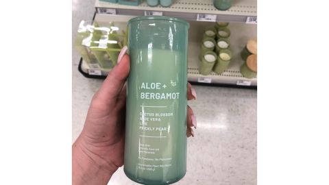Project 62 Glass Jar Wellness Aloe and Bergamot Candle