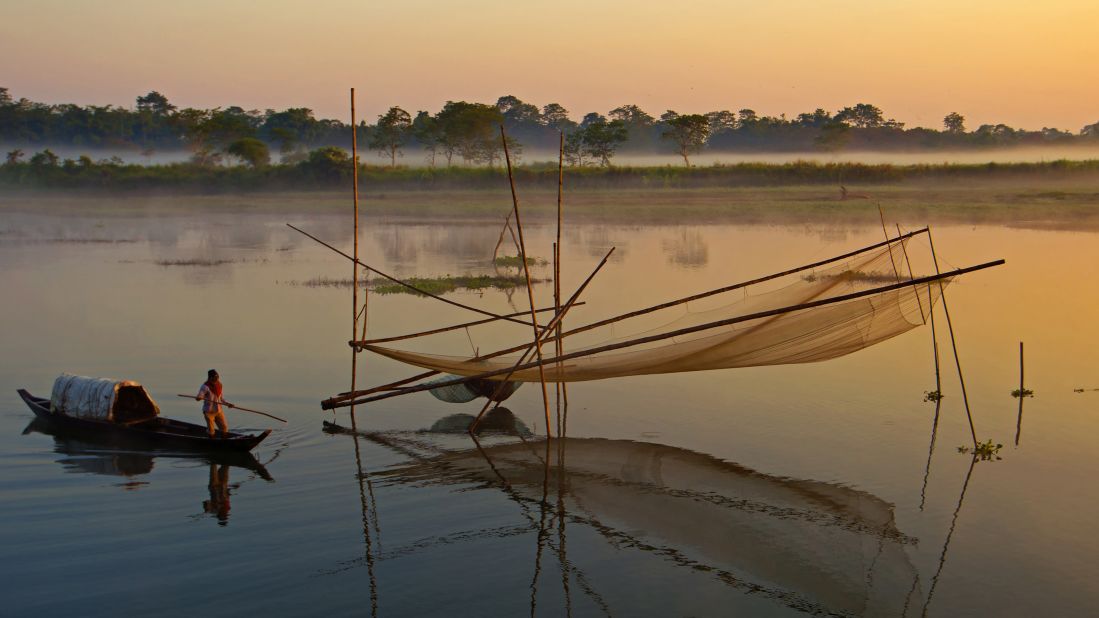 <strong>Majuli Island, Assam:</strong> An island on the River Brahmaputra in the northeast state of Assam, Majuli is considered the largest river island in India.